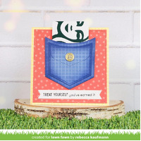 Lawn Fawn - Lawn Cuts - Money Pocket - LF3441