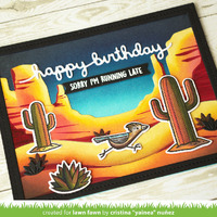 Lawn Fawn - Lawn Cuts - Desert Canyon Backdrop - LF3450