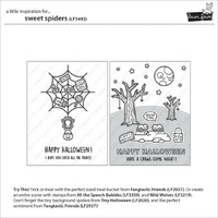 Lawn Fawn - Stamps - Sweet Spiders - LF3492