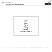 Lawn Fawn - Quokka My World - Stamp and Die Bundle