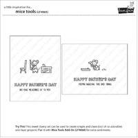 Lawn Fawn - Mice Tools Add-On - Stamp and Die Bundle