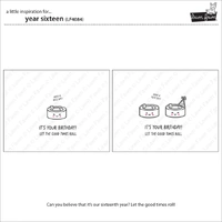 Lawn Fawn - Year Sixteen - Stamp and Die Bundle