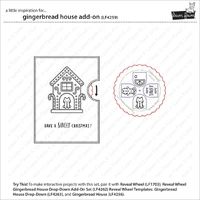 Lawn Fawn - Gingerbread House Add-On - Stamp and Die Bundle