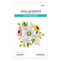 Spellbinders Die Little Blooms Etched Dies S2-380