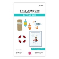 Spellbinders Die Oh Buoy! Etched Dies S2-400