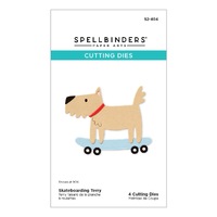 Spellbinders Die Skateboarding Terry Etched Dies S2-404