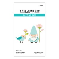 Spellbinders Die Happy Garden Buddies Etched Dies S3-513