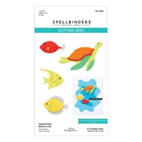 Spellbinders Die Underwater Marine Life! Etched Dies S4-1348