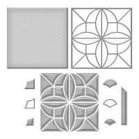 Spellbinders Die Patchwork Petals Etched Dies S5-537
