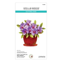 Spellbinders Die Azalea and Garden Pot Etched Dies S5-1636