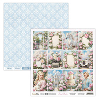 Sweet Peonies Paper Pad - 12" x 12" (12 Sheets) By Scrap Boys
