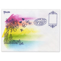 Stampendous Mailbox Bday Perfectly Clear Stamp Set SSC1444