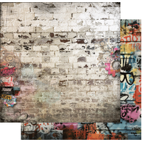 Uniquely Creative 12x12 Cardstock 210gsm Steampunk Graffiti