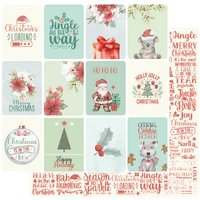 Uniquely Creative 12x12 Cardstock 210gsm Mint & Mistletoe
