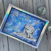 Creative Expressions Designer Boutique Polar Night 4 in x 6 in Stamp Set UMSDB163
