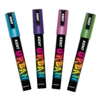 Kent Urban Paint Marker Set - Metallic - Pack of 4