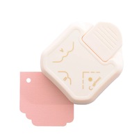 Vaessen Creative 3-in-1 Corner Tag Punch Scallop