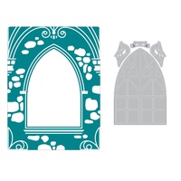 Sizzix Impresslits Embossing Folder And Die Set Wedding Window 663600