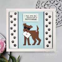Creative Expressions Sue Wilson Pet Pals - 4in x 6in Clear Stamp - CEC1057