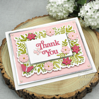 Creative Expressions Sue Wilson Frames and Tags Butterfly Rectangle Craft Die