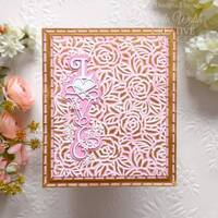 Creative Expressions Sue Wilson Border Collection Love CED7150