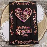 Creative Expressions Sue Wilson Border Collection Heart Scroll CED7151