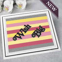 Sue Wilson Noble Shadowed Sentiments Collection Die Wish Big CEDNE010