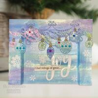 Paper Cuts Collection Die Bauble Garland Edger CEDPC1172