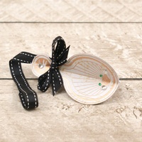 Cut and Hotfoil Stamp Dimensional Decorations Ray Bauble