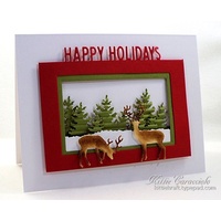 Impression Obsession Die Small Deer DIE117C 