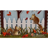 Impression Obsession Die Picket Fence DIE206V 