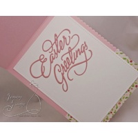 Impression Obsession Die Easter Greetings DIE256N 