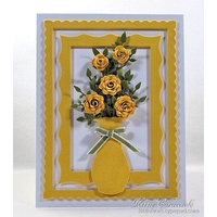Impression Obsession Die Spiral Flowers Large DIE270W 