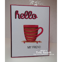 Impression Obsession Die Hello DIE376B 