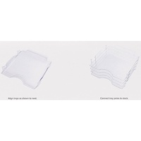 We R Memory Keepers 12x12 Stackable Acrylic Paper Trays Storage 4/pk 660476