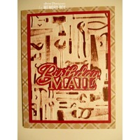 Memory Box 3D Embossing Folder 4.5x5.75 Toolshed