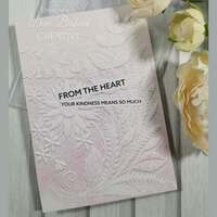 Creative Expressions Sunshine Serenade 5 in x 7 in 3D Embossing Folder EF3D-075