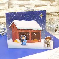 Hunkydory Crafts Happy Town at Christmas 6x6 Paper Pad