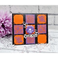 Gemini Create-a-Card Metal Die Rose Patchwork
