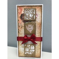 Gemini Create-a-Card Metal Die Tulip Patchwork