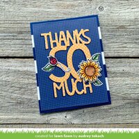 Lawn Fawn Dies Giant Thanks So Much LF2693