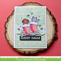 Lawn Fawn - Pawsitive Christmas Stamp and Die Bundle