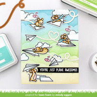 Lawn Fawn - Just Plane Awesome Stamp and Die Bundle