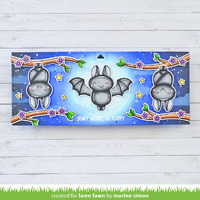 Lawn Fawn - Batty For You Stamp and Die Bundle