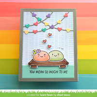 Lawn Fawn - You Mean So Mochi - Stamp and Die Bundle