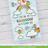 Lawn Fawn - My Rainbow - Stamp and Die Bundle