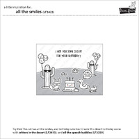 Lawn Fawn - All the Smiles - Stamp and Die Bundle