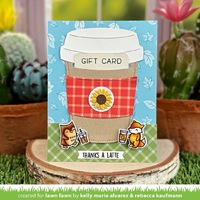Lawn Fawn - Stamps - Treat Cart Add-On: Coffee - LF3496