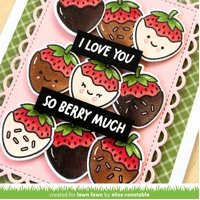 Lawn Fawn - Stamps - Sweet Strawberry - LF3602
