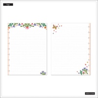 Happy Planner - Disc Bound Notebook - Dotted Lined Paper - Golden Meadow